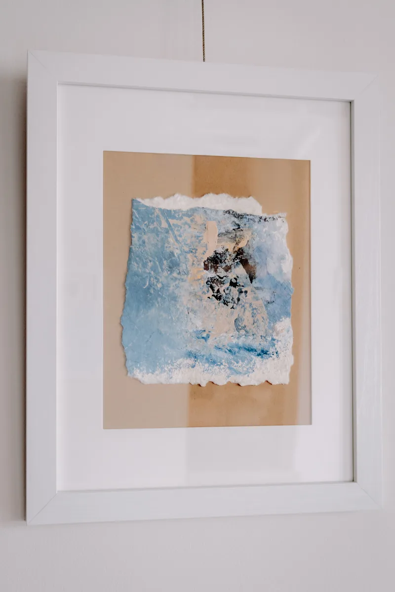 Journal Extraction - Blue & Beige